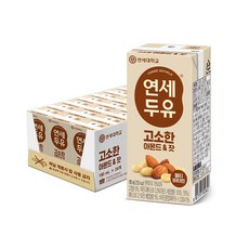 연세두유 고소한 두유 아몬드잣 190ml 24개, 1개, 1L