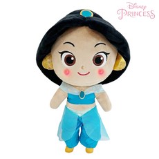 디즈니 프린세스 라이팅 25cm 가방고리 13cm 벨 인어공주 신데렐라 쟈스민 공주 봉제 애착 인형, 디즈니 쟈스민 라이팅 인형25cm, 1개