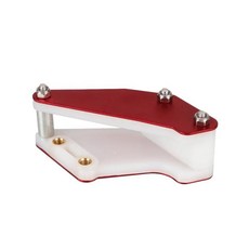 오토바이 체인 가이드 가드 텐셔너 미니 자전거 먼지, 1개, 1. 빨간색