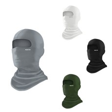 몬스터 라이크라 복면 마스크 1+1 / 바라클라바 자전거 오토바이 스키등 헬멜에 찰떡 궁합, 블랙, 2개