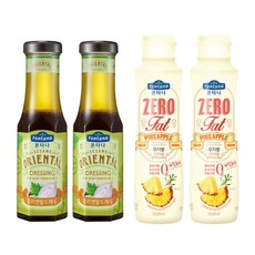 드레싱 오리엔탈 2개&무지방 저칼로리 파인애플 2개, 2개, 230g