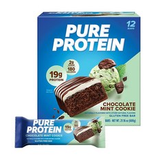 Pure Protein 퓨어 프로틴바 초콜릿 피넛 캐러멜 1.76온스 12팩 173413
