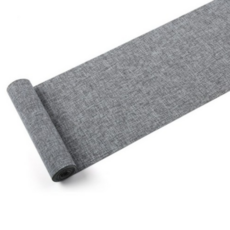 린넨 테이블 러너 Q104, 그레이, 2인용(20 x 180 cm), 1개