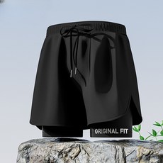 하이바다 남녀 투인원 수영 팬츠