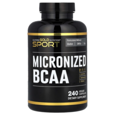 캘리포니아 골드 뉴트리션 CGN BCAA 아미노산 500mg 240캡슐, 240정, 1개
