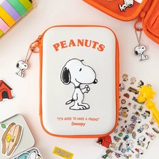 스누피 11인치 아이패드 커버 태블릿 케이스 노트북 갤럭시탭 파우치 하드, 1개, C. 오렌지색 연필 케이스 하드쉘 백 재고 있음