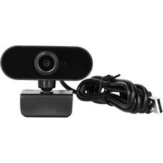 하오피 1080P USB 노트북 카메라 내장 마이크 포함 선명한 영상 회의용 OS X 플러그 앤 플레이 스트리밍 미디어 녹화용, 하오피 1080P USB 노트북 카메라 내장 마이크 포