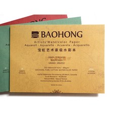 BAOHONG 寶虹 藝術家級全棉水彩紙, 3051C(粗目)51*36cm