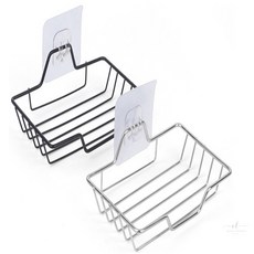 모두커넥트 스텐 다용도 거치대 깔끔한정리대, 블랙