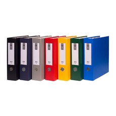 [코리아스퀘어] 현풍 합지 3공 D링 바인더 (명찰) 7cm A4, 검정