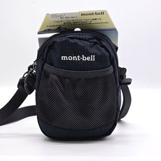 [일본정품] 몽벨 어태처블 파우치 트레킹 등산 여행 아웃도어 경량 미니가방, 네이비