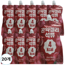 데이앤 곤약젤리 석류 150g 20포, 20개