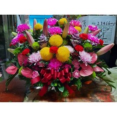 福德正神台北市花店 敬神拜拜還願盆花/生日/派對/畫展/開幕開市/榮升榮調/喬遷/會員大會/競選總部成立, 1個