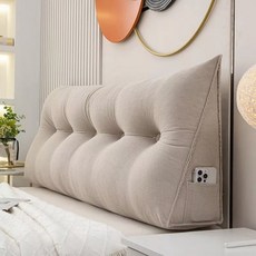 升級防水條紋三角靠枕，可拆洗，多尺寸可選