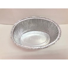 【瘋焙坊】現貨 橢圓230/44（底9.2*5.95/高4.5/開口12.1*8.7cm）鋁箔碗盒蒸烤蛋糕蒸年糕蒸蛋烤肉, 100入