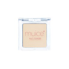 muice MULTI POWDER 多用途粉末 定妝 控油 提亮 蜜粉, 03調和黃色, 1個