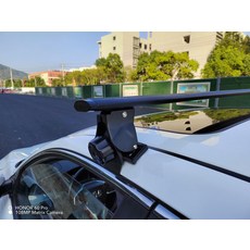 차량 천장 거치대 가로바 자동차 문틀형 루프, 블랙 차량 천장 거치대 1.4m, 블랙 -차량 천장 거치대  1.4m