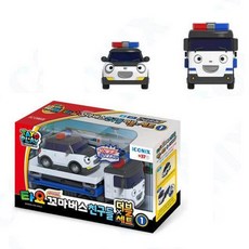 꼬마버스 타요 폴 리즈 경찰차 2종세트 캐릭터 자동차완구 선물용 자동차장난감