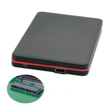 Chenyang 18인치 마이크로 SATA SSD to USB 30 타입 C 외장 하드 디스크 케이스 인클로저 박스 데이터 케이블 포함 6921, 1_Micro SATA to
