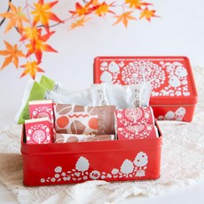 기후 료헤이도 붉은 캔들이 과자 선물 일본식 과자 서양 과자 밤 디저트