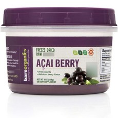 베어오가닉스 아사이 베리 비건, 1개, 114g