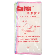白鵝抹布 白鵝 清潔抹布 洗碗布 吸水抹布 吸油抹布 汽車打臘 擦拭玻璃, 3入