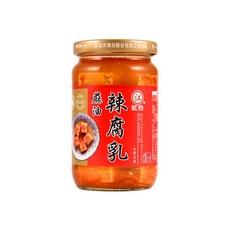 【江記】甜酒豆腐乳/元氣梅子豆腐乳/蔴油辣豆腐乳(380g/罐)麻油豆腐乳 拌炒 開胃, 1個, 蔴油辣豆腐乳(320g/罐)