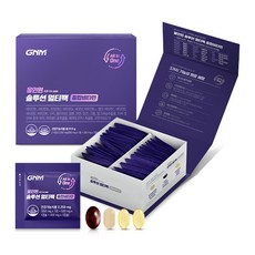 GNM 올인원 솔루션 멀티팩 종합비타민 / 한팩에 멀티 종합비타민+밀크씨슬+오메가3+루테인+코큐텐, 1박스, 30회분