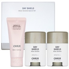 오휘 데이쉴드 워터 선스틱 2개 기획세트, 1개, 14g