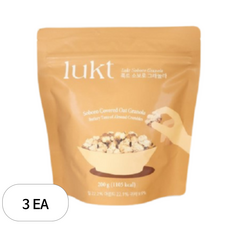 룩트 소보로 그래놀라 대용량, 200g, 3개