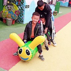 에어사다리 체육대회 장애물 운동회 행사용 야유회, 1개, 4인용 애벌레