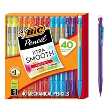 BIC Xtra Smooth 샤프 0.7mm 40개 팩, BIC Xtra-Smooth 샤프, 미디엄 포인트 (0