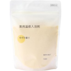 MUJI 무인양품 온감 입욕제 360g 유자향