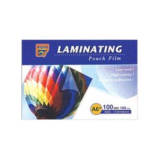 알파 코팅기용 코팅지 100MIC A6(100매), 기본