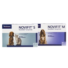 Novifit 蘇活沙美 法國維克Virbac 小劑量/大劑量 30顆/盒 犬貓適用, 1個, 肝臟健康