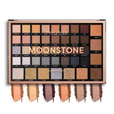 Profusion Cosmetics Moonstone 42 쉐이드 팔레트 매트 새틴 쉬머 메탈릭 누드 스모키 아이섀도우 뷰티 화장품 고색소 파우더 오래 지속되는 블렌딩 가능