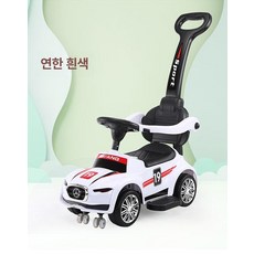 만능 바퀴 붕붕이 킥보드 탈부착 시트 가능, 1개, 1. 미디엄화이트손잡이