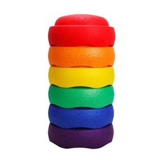 밸런스 스톤 실내 세트 6개 EPP 키즈 블록 | 빔, Round/ Set of 6 Colors