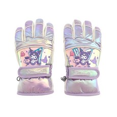 한겨울 눈썰매장 쿠로미 여아방한장갑 보온 바람차단 한거울용