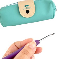 실리콘 바늘 세트 뜨개질용