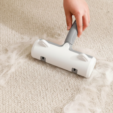 고양위들 반려동물 털 제거기 돌돌이, 1개, 그레이