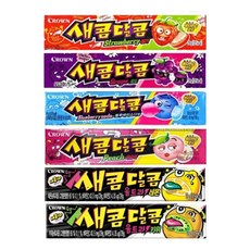 크라운 새콤달콤 6종세트(6가지맛) omn*039rS, 본상품, 29g