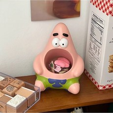 이이공브이샵 스펀지밥 뚱이 펜홀더 브러쉬홀더 오브제 피규어