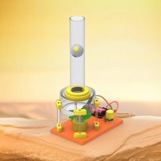 대형 베르누이 공기부양기 만들기 스티로폼공 공기 흐름 관찰 유체역학 원리학습 조립키트