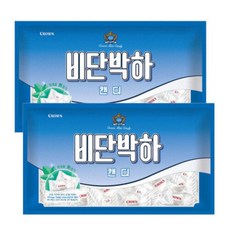 크라운 비타민 비단박하740g 2봉, 1개, 1g