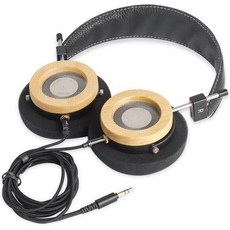 okcsc Occsc 오픈백 스테레오 헤드셋 메이플 우드 쉘 하이파이 헤드폰 전문가용 40mm 드라이버 3.5mm 교체 케이블 빈티지 유선 온이어 디자인 음악 오디오 애호가용, WTD-3