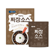 베베쿡 처음먹는 덮밥 소스, 짜장, 200g, 1개