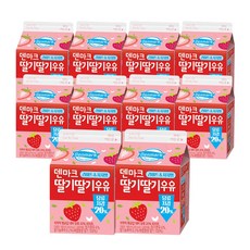 (무료배송) 덴마크 딸기딸기 우유 300ml x 10개
