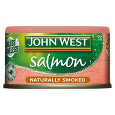 존 웨스트 훈제 연어 95g John West Naturally Smoked Salmon, 1개