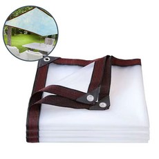 투명비닐천막 현관 창문 텐트 방풍 커튼 베란다 비닐막 비닐덮개, 2x2m